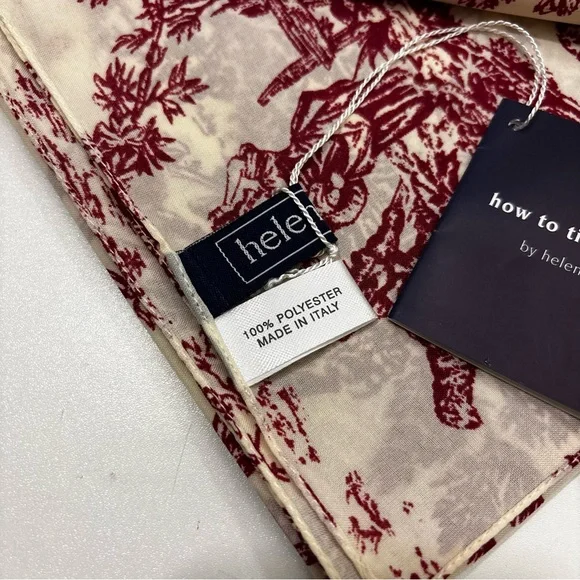 Multifunctional Toile de Jouy Print Swim Sarong Pareo Wrap 70”x 45” - Picture 6 of 12